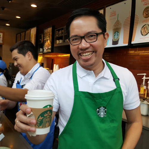 Frank Vibar (Chief Information Officer at Starbucks Philippines)